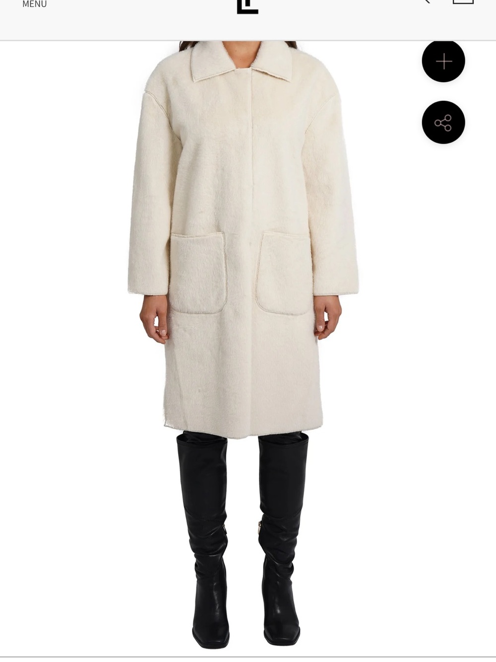 Stella + Lorenzo by Love Token Ruben Faux Fur Jacket
